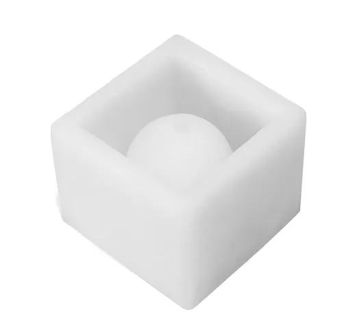Cube Silicone Stampo fai da te concreto vaso da fiori giardino vaso vaso stampo artigianal...