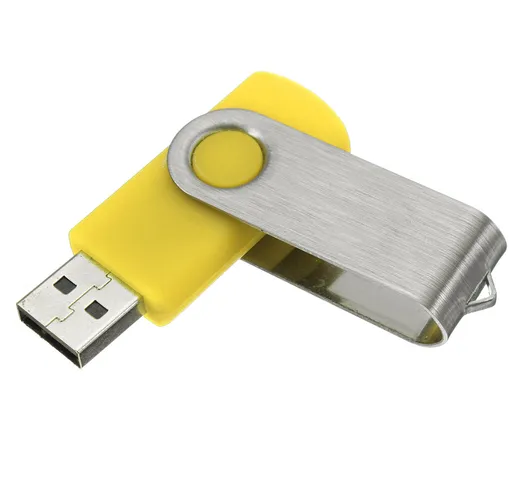 USB 2.0 64 MB USB 2.0 Flash Drive Colorful Pendrive Chiavetta con rotazione a 360°
