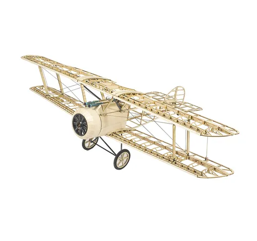 Dancing Wings Hobby S30 1200mm Wingspan Balsa Wood Sopwith Camel WW1 British Single-Seater...