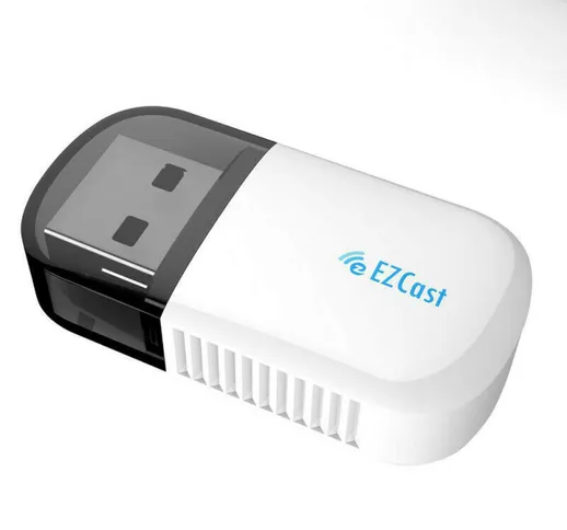 EZcast AC600Mbps Adattatore WIFI wireless USB 2.0 5G / 2.4G Bluetooth 4.2 Doppio Banda LAN...
