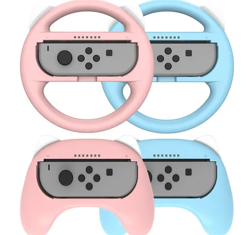 Volante per controller di gioco per Nintendo Switch Joy-Con NS Sinistra Destra Piccolo Gam...