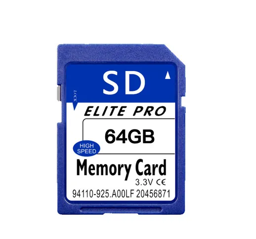 Scheda di memoria SD 64GB 150M / S Classe 10 ad alta velocità fotografica Scheda micro SD...
