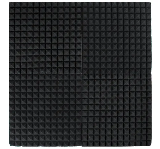 30x30x3cm 12PCS Schiume insonorizzate Spugna Isolamento acustico Studio Pannello a parete...