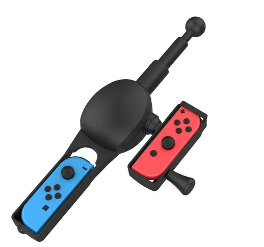 JYS-NS192 TORCIA Impugnatura per asta per Nintendo Switch Joy-Con Joypad Controller di gio...