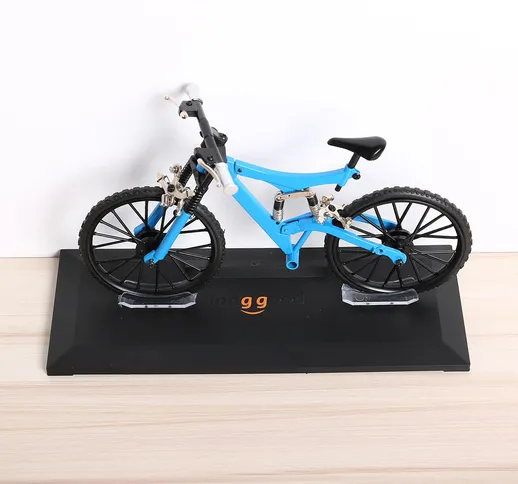 Modello di Bicicletta Simulazione Fai Da Te in Lega Set di Bici Mountain Bike/Stradale Mod...