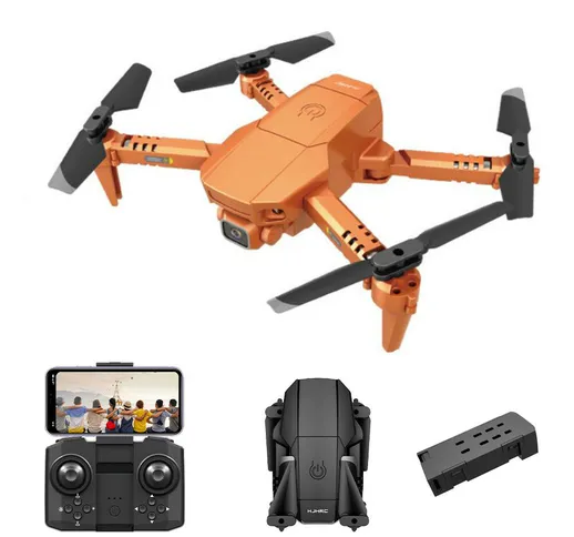 HJ78 Mini WiFi FPV con 4K HD Dual fotografica Modalità di mantenimento dellaltitudine Pieg...