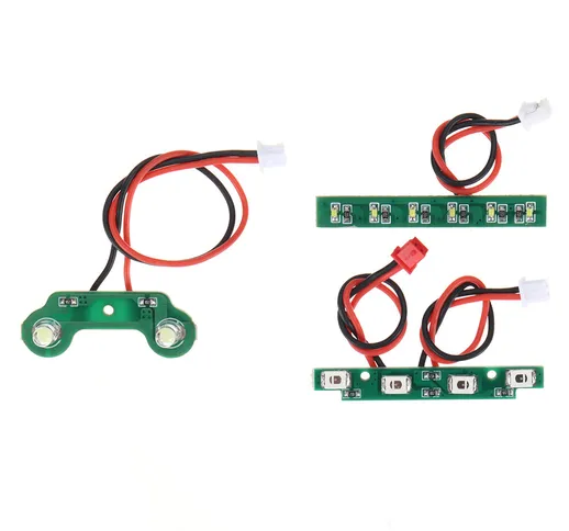 Wltoys 284161 1/28 RC Ricambi auto luce a led Set di fari 2552 Modelli di veicoli Ricambi...