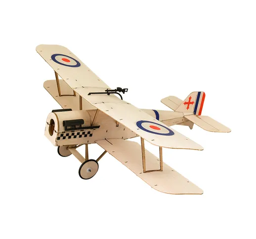 Dancing Wings Hobby K4 SE5A 378mm Apertura alare Balsa Wood Ultra-micro RC Airplane Biplan...