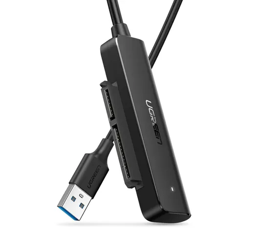 UGREEN USB 3.0 SATA Adattatore HDD Cavo da USB a SATA per 2,5 SSD Pollici Supporta UASP, T...