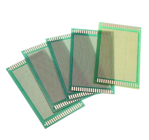 5 pezzi 90 * 150 mm fai da te un solo lato verde Olio circuito stampato universale PCB