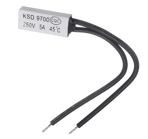 20 pz normalmente aperto KSD9700 250 V 5A 45 ℃ interruttore termostatico in plastica senso...