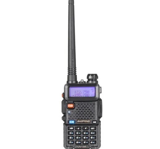 10 pezzi BAOFENG UV-5R doppio ricetrasmettitore portatile Banda Radio Walkie Talkie US spi...