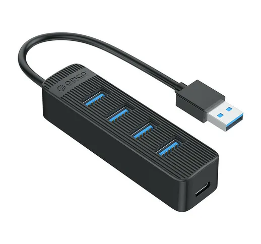 ORICO TWU3-4A 4 porte USB 3.0 HUB Splitter Caricatore per PC multi-USB ad alta velocità pe...