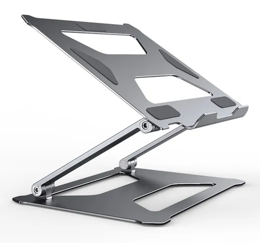 Supporto per laptop SKKY in lega di alluminio regolabile in altezza