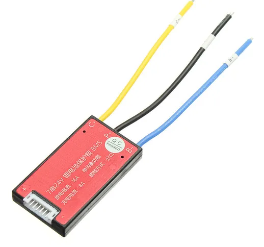 24V 7S 45A 18650 Lipolimero agli ioni di litio Batteria BMS PCB PCM Batteria Scheda di pro...