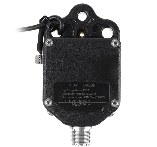 HY4B100W Balun alimentato allestremità Onde corte Antenna Risonanza naturale a 4 bande 7-1...