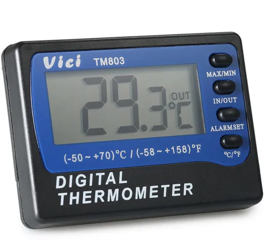 VICI TM803 Grande LCD Display Congelatore frigorifero frigorifero Termometro -50 ~ 70 ℃ Mi...