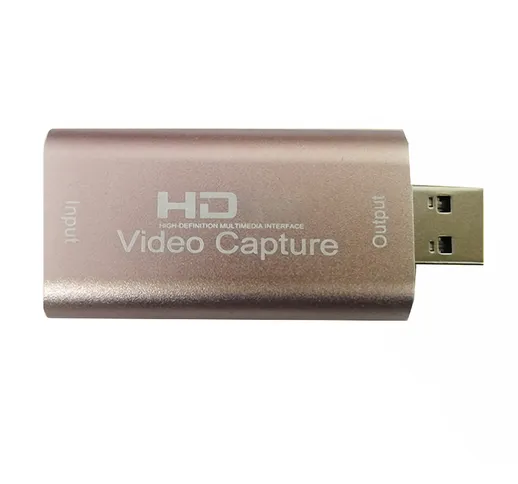 Mini HD a USB3.0 Scheda di acquisizione video 60FPS Registrazione di giochi Scatola 4K 108...