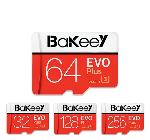 Bakeey BK-TF4 EVO + Memory TF Flash Card SDHC 16G / 32G SDXC 64GB 128GB Class10 Memory Car...