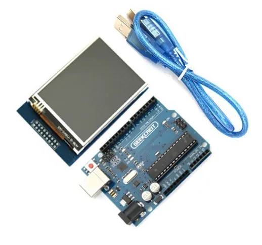 UNO R3 Scheda di sviluppo USB con modulo 265 26540 TFT Touch Display