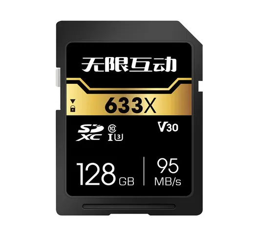 Scheda di memoria SD da 128G Flash Scheda 32GB 64GB Scheda Smart Card SDHC SDXC 95MB / S p...