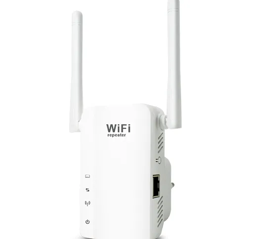300M Wireless Wifi Ripetitore 2.4G AP Router Segnale Booster Amplificatore Extender Wifi R...