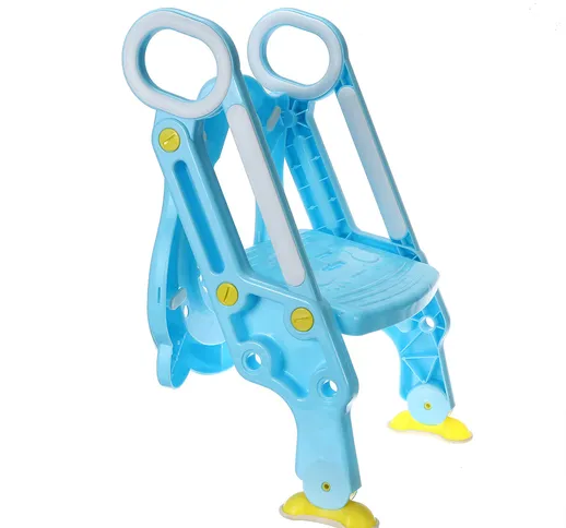 Sedile per vasino per bambini con scaletta per sgabello per sedia da toilette per bambini