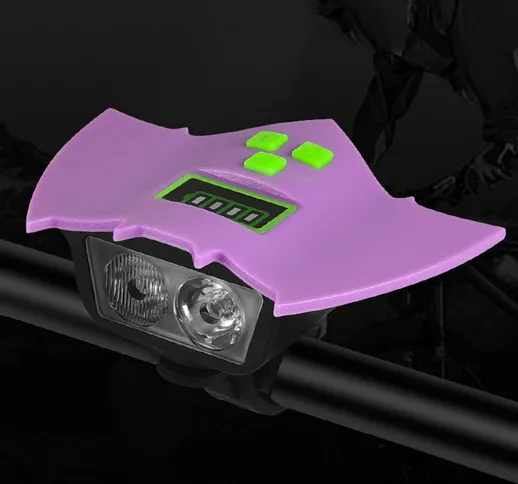 XANES® TLX-226 XPE Highlight Faro per bici 5 modalità USB Ricaricabile Luminosità Illumina...
