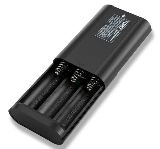 TOMO P3 3 x 18650 Li-ion Batteria Caricabatteria portatile fai-da-te Power Bank esterno mo...