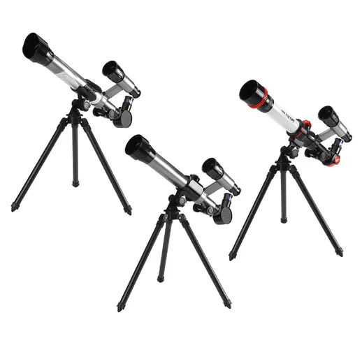 Telescopio astronomico 20X/30X/40X con treppiede HD Telescopio ad alta definizione girevol...