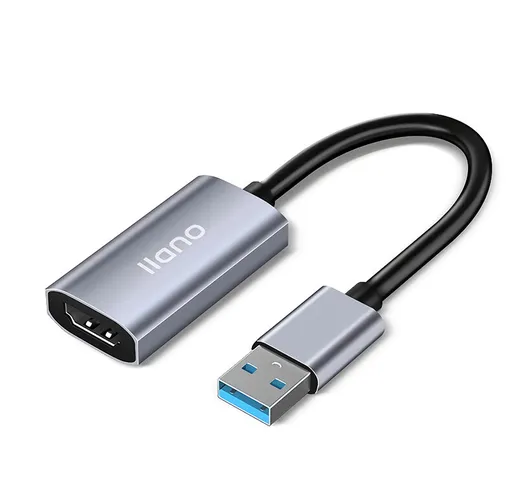 Scheda di acquisizione video USB LLANO 1080P Adattatore splitter per Huawei per Dell HP pe...