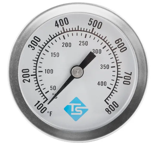 150-600 ℉ Forno bimetallico Termometro Strumento di misurazione della temperatura del punt...