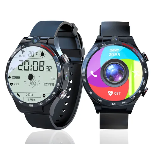 LOKMAT APPLLP4 4G Full Netcom Smart Watch 1.6 pollici Full Touch Screen 4G + 128G GPS WIFI...