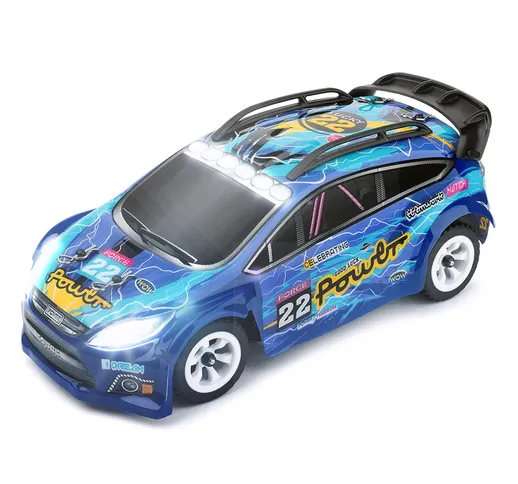 Wltoys 284010 1/28 2.4G 4WD spazzolato RTR RC Car Drift LED luci ad alta velocità completa...