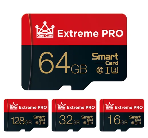 Extreme Pro High Speed 16GB 32GGB 64GB 128GB Class 10 TF Memory Card Flash Drive With Card...
