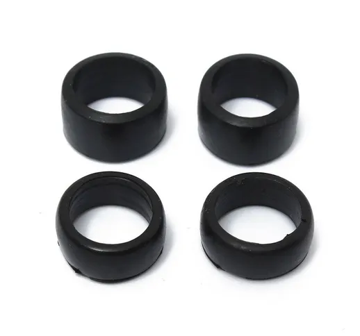 4PCS RC 1/28 remoto Control Car Vehicle Genaral Accessori Parts Black Tyres