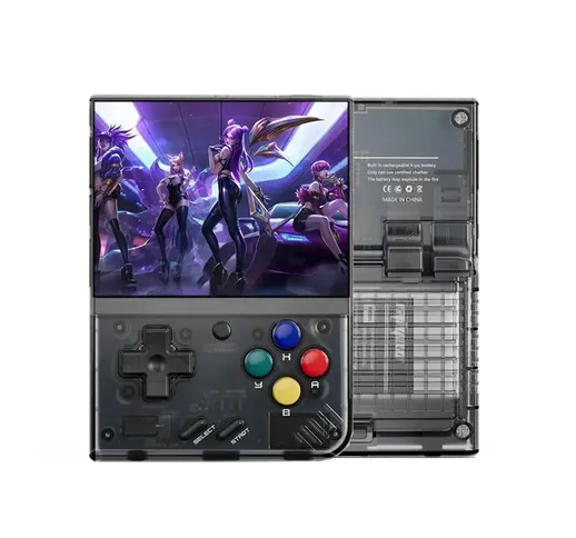Miyoo Mini Plus 64GB 23000 Giochi Console di gioco portatile retrò per PS1 MD SFC MAME GB...