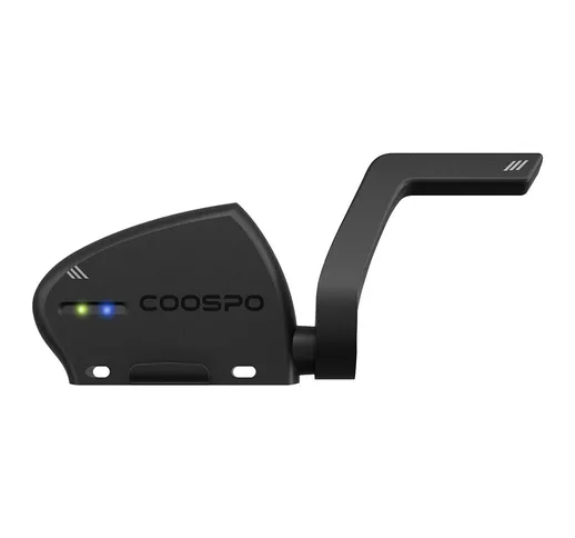 COOSPO Wireless Bicicletta Velocità E Cadenza Bluetooth V5.0 ANT+ 500 Ore Batteria Life IP...