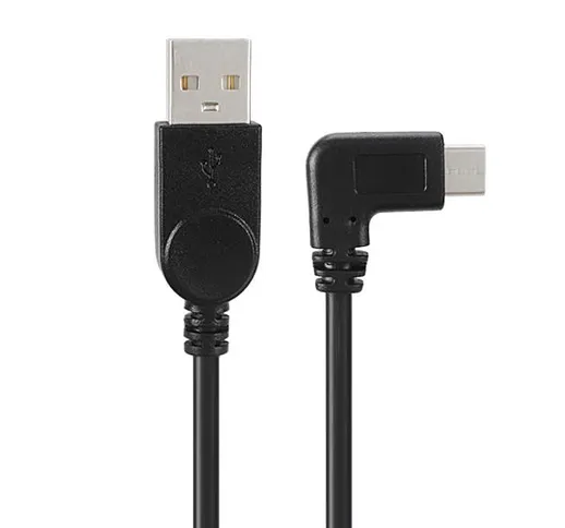 90 ° di flessione tipo-c USB 3.1 di tipo C maschio a USB tipo A cavo dati carica maschio