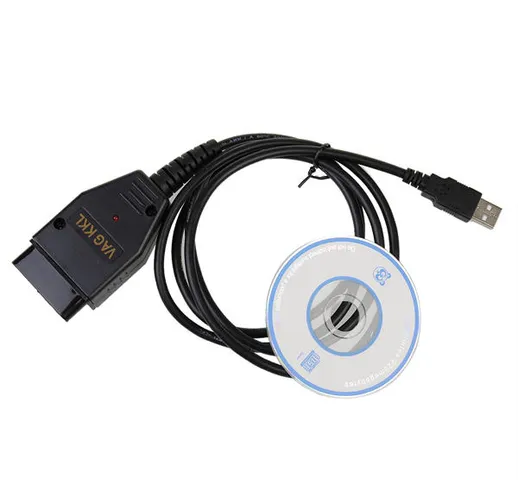 VAG COM 409.1 Car 16Pin OBD2 Adattatore interfaccia USB VAG-COM KKL Cavo linea di prova pe...