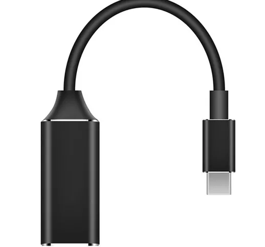 Bakeey Adattatore convertitore cavo di conversione da USB 3.1 Type-c a HDMI 4K HD per Mate...