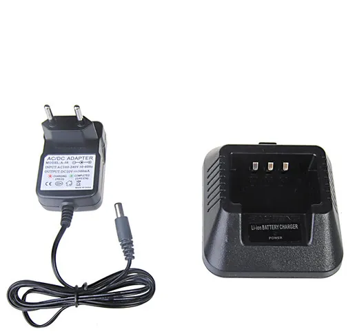 Caricabatteria Radio Li-Ion per baofeng uv-5r serie walkie talkie