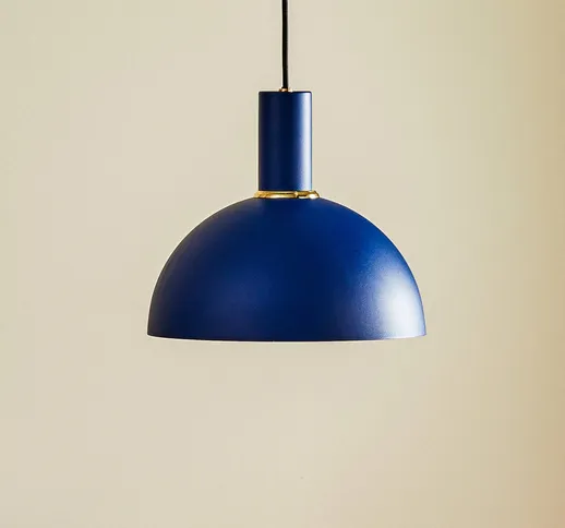  Lampada a sospensione Selma, 1 luce, blu Ø 22 cm