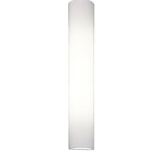  Cromo applique LED di vetro, altezza 54cm