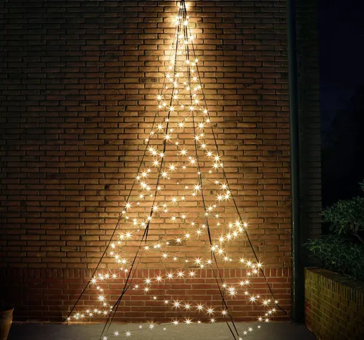 Albero di Natale da parete Fairybell® alto 4 m