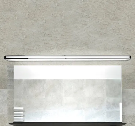 Applique LED Arcos, IP20 150 cm, cromo