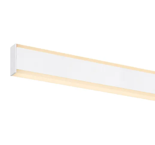 One Linear LED a sospensione, 104 cm, bianco