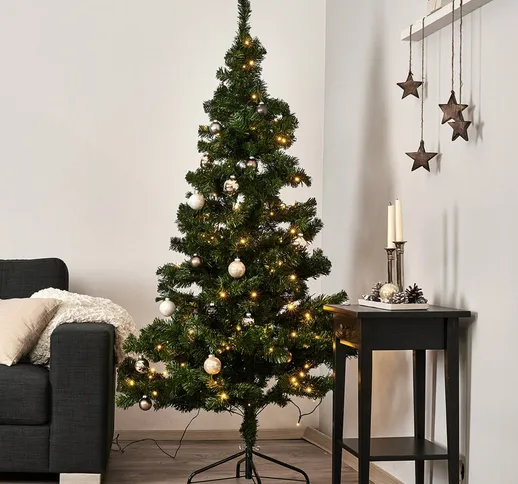  Albero di Natale LED 210 cm