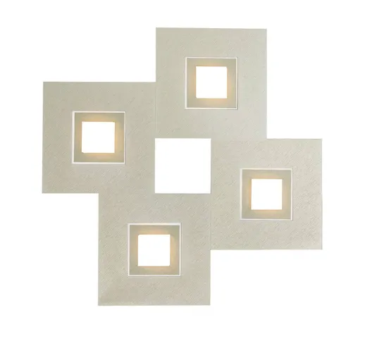 GROSSMANN Karree 4 luci 50x50 perla champagne