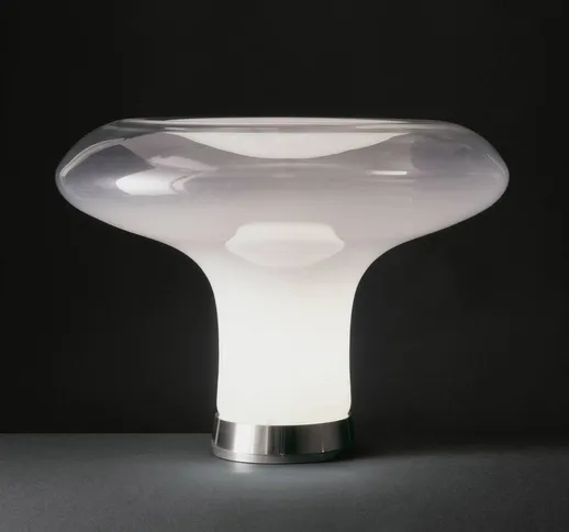  Lesbo lampada da tavolo, vetro di Murano